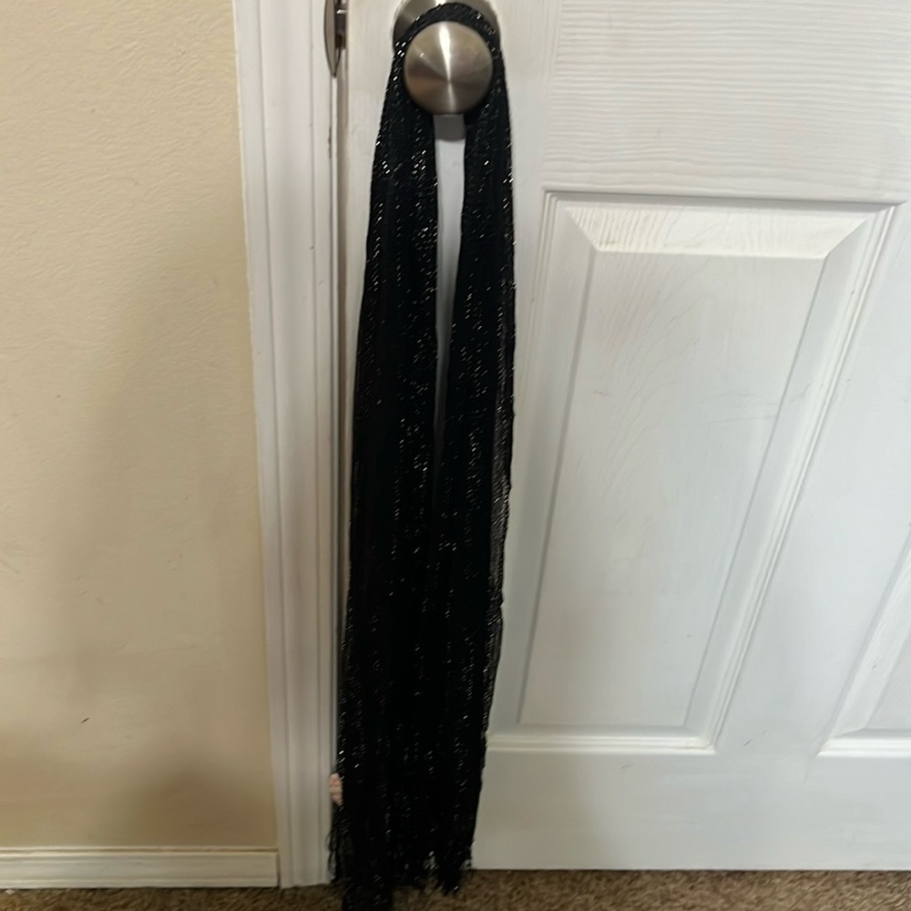 Black Sequin Wrap - image 1